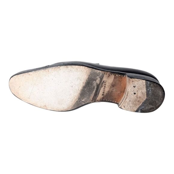 MAGNANNI Black Leather Bit Loafer Size 11.5M - Picture 7 of 7